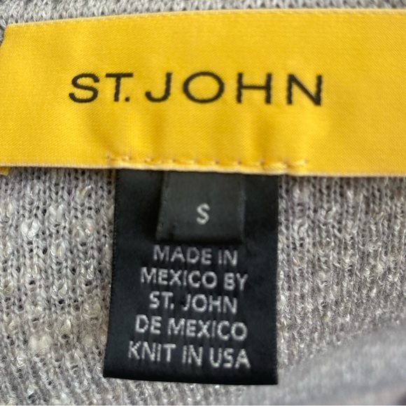 HP🤩⭐️🌷ST JOHN Beautiful Knit zip-up mock turtleneck sweater💗 Lovely tones🌷💗 - Picture 5 of 15